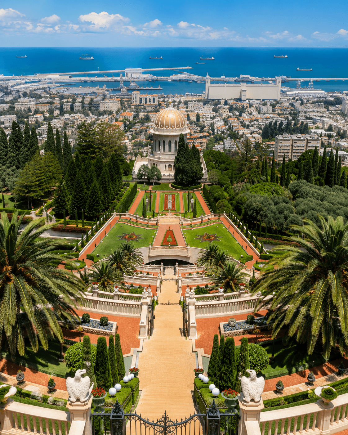 הגנים הבהאיים